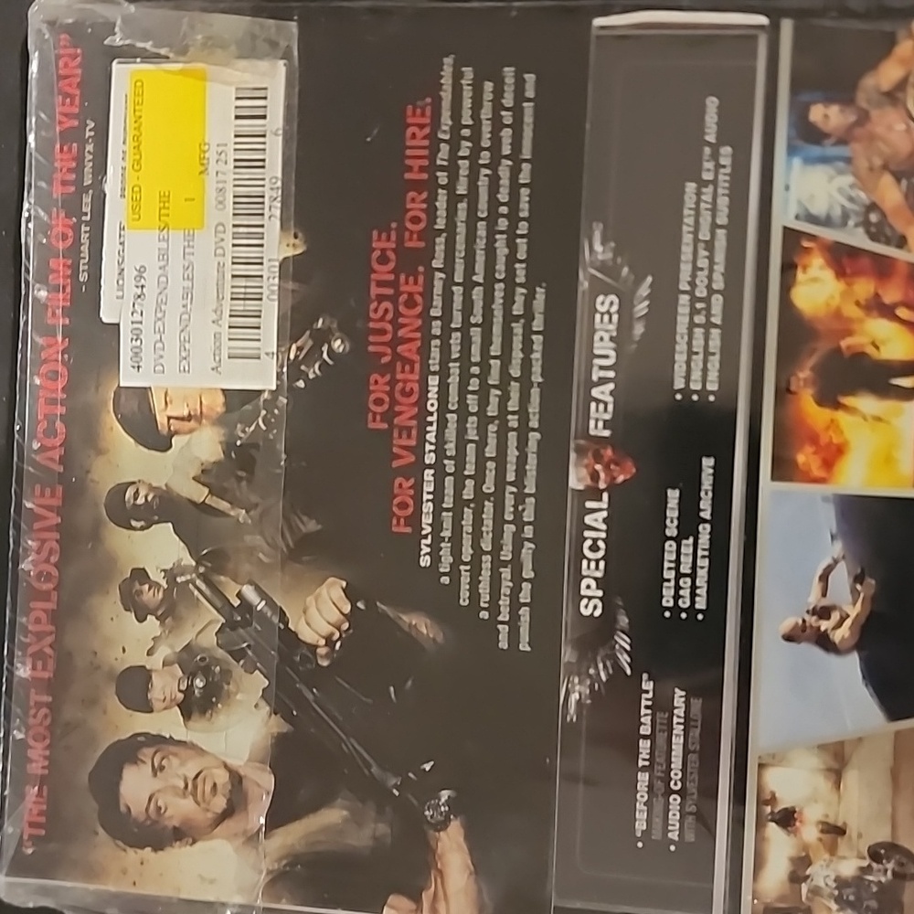 The Expendables DVD - Picture 3 of 5